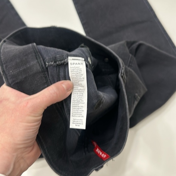 Spanx Ankle Straight Leg Jeans 20355R - Vintage Black - medium (6-8) Item#BZ - Picture 10 of 12